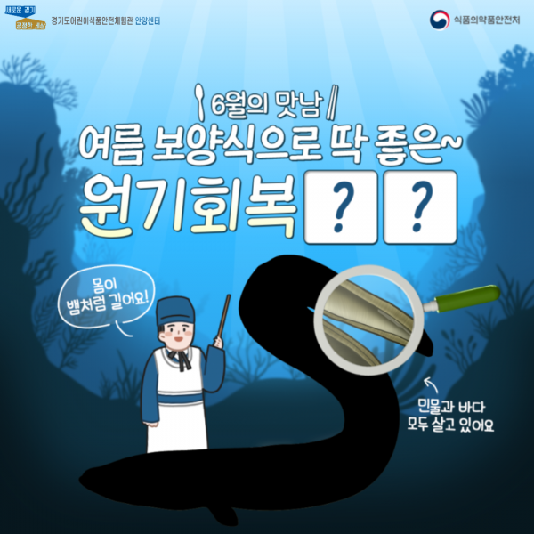 장어 첫번째 설명 페이지 입니다.